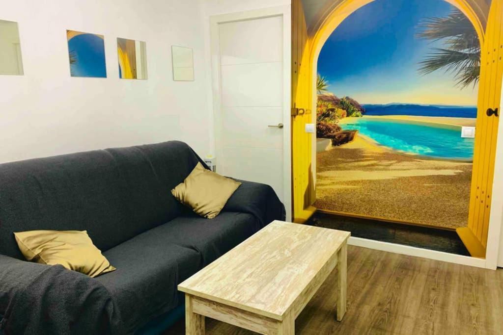 Apartamento Moderno Tipo Semisotano En Playa Las Canteras Con Wifi Las Palmas de Gran Canaria Bagian luar foto