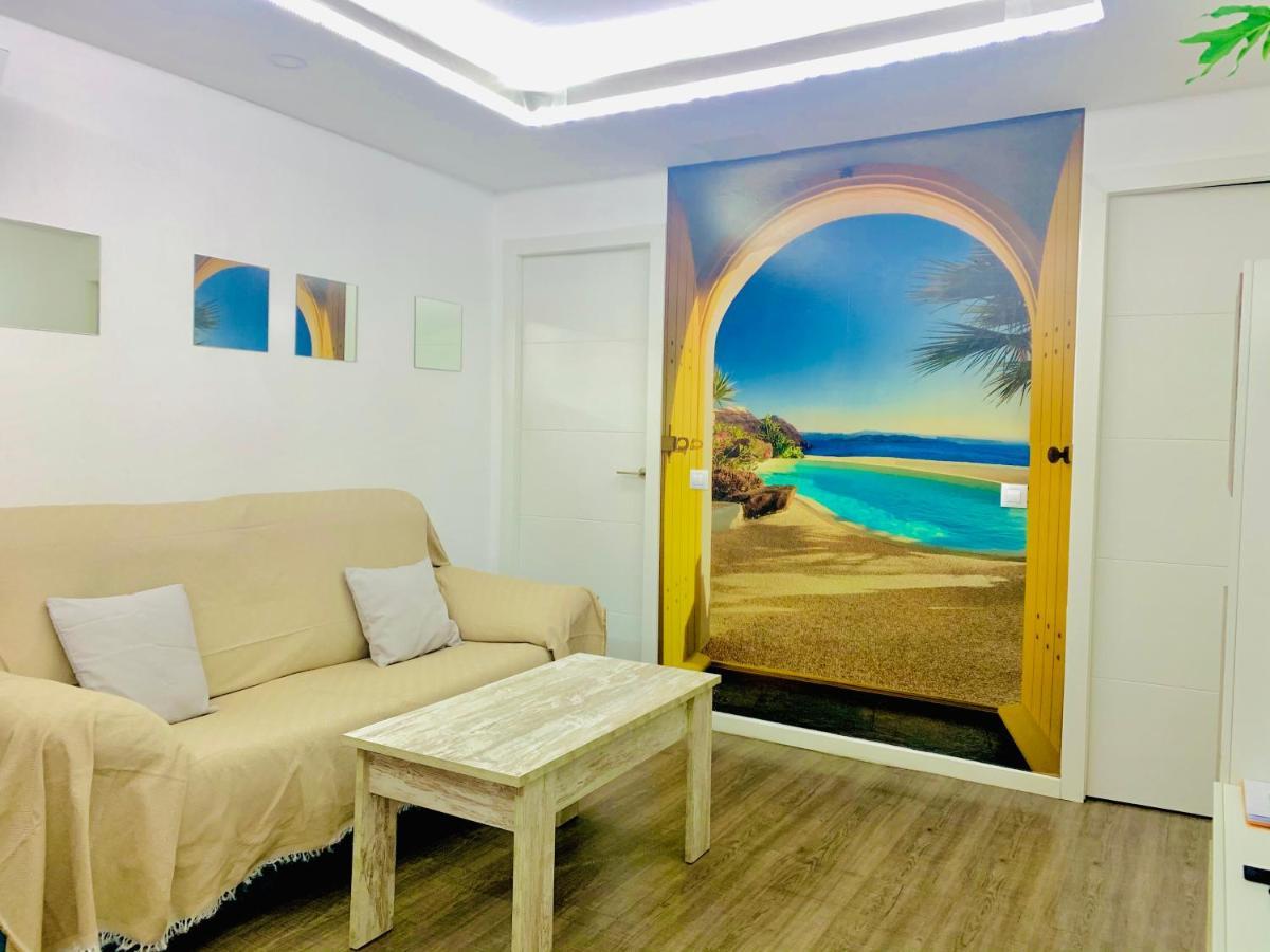 Apartamento Moderno Tipo Semisotano En Playa Las Canteras Con Wifi Las Palmas de Gran Canaria Bagian luar foto